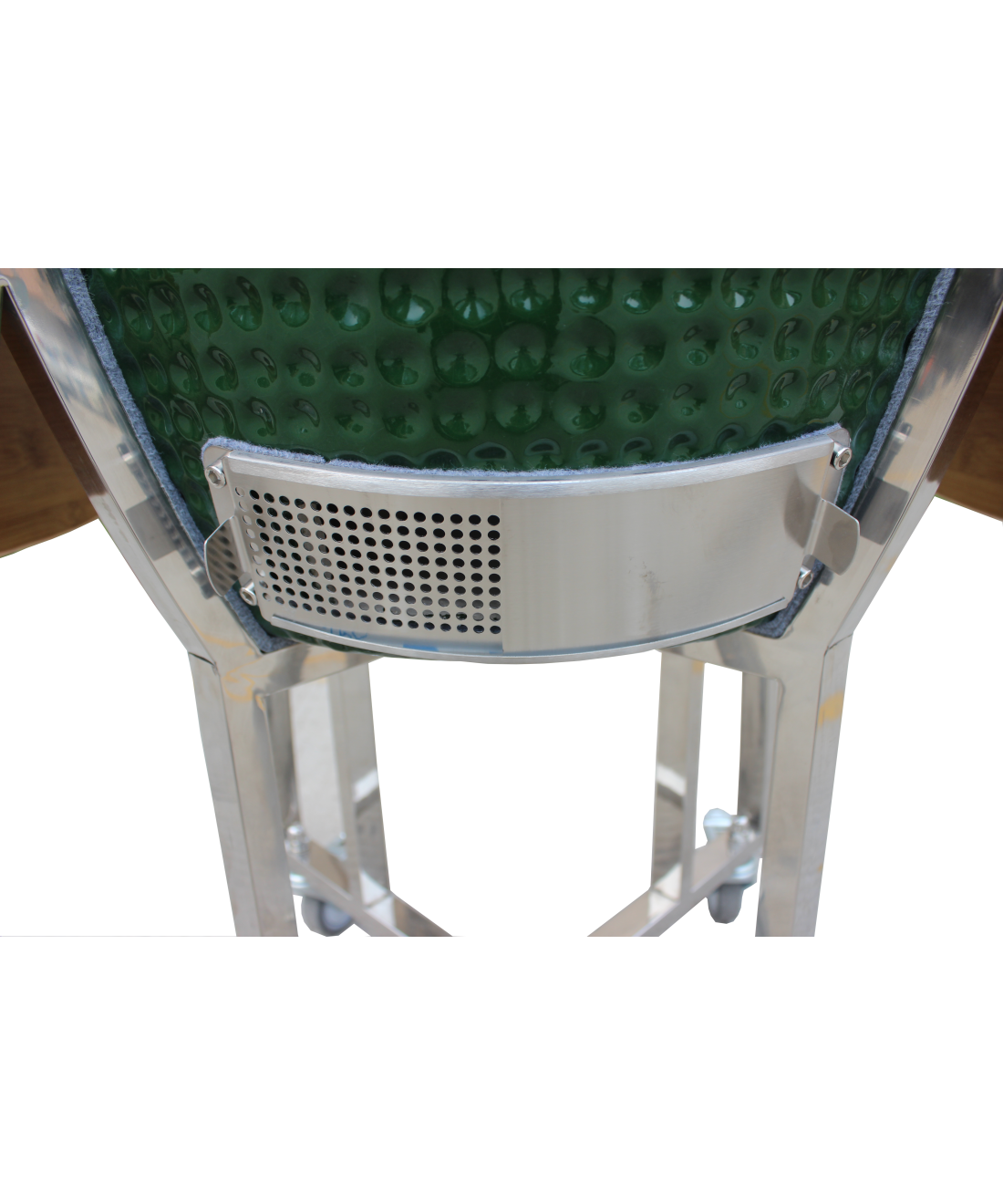 Famous Garden UK lower vent for Kamado Grill on stand