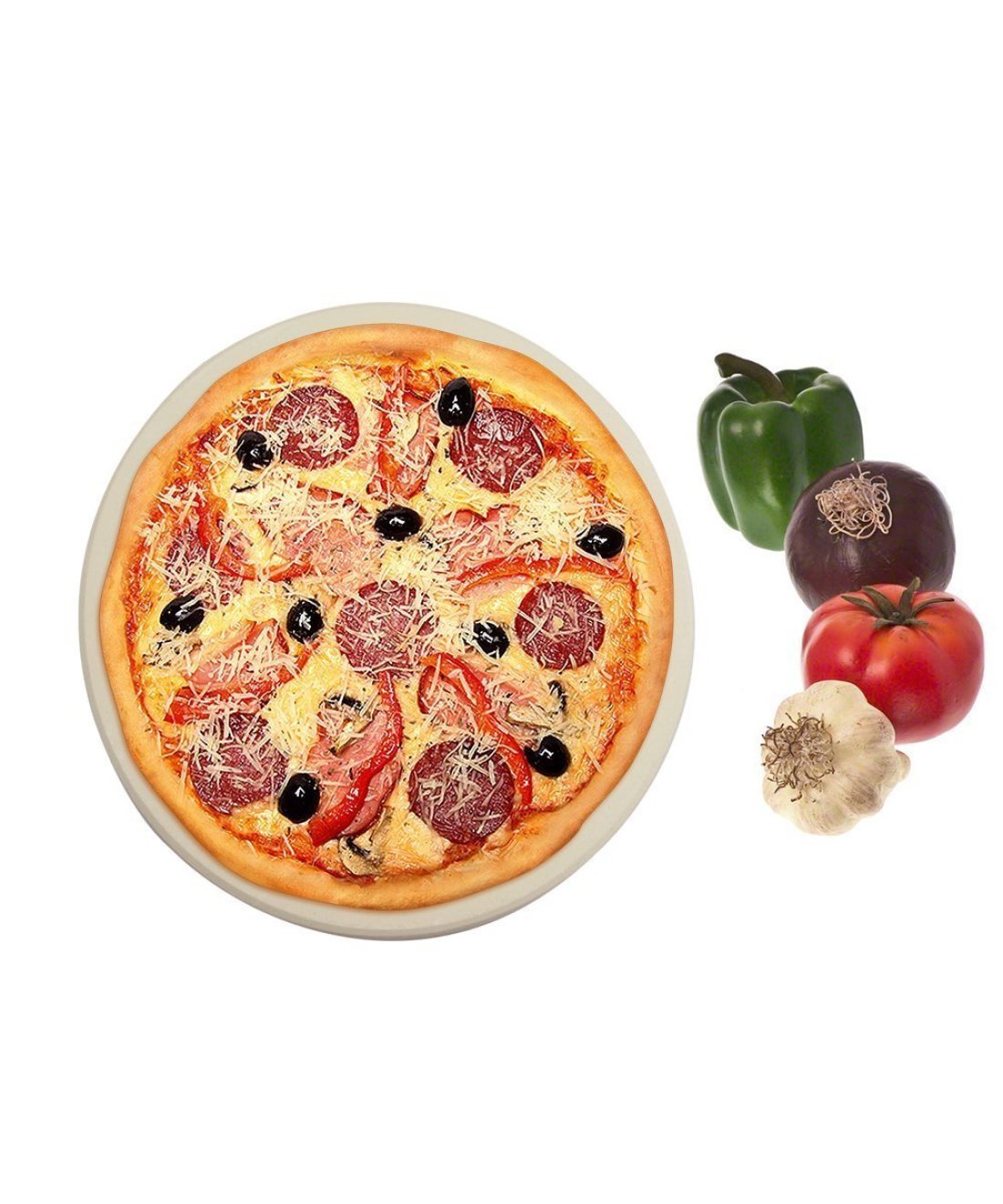 Famous Garden uk Pizza photo with veg