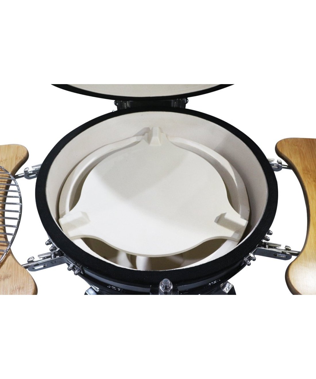 Famous Garden uk Heat Deflector 21" shown in grill with sides up