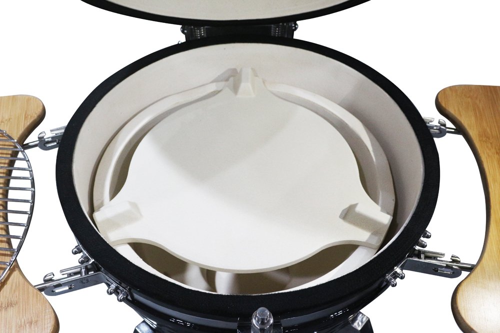 Famous Garden uk Heat Deflector 21" shown in grill with sides up