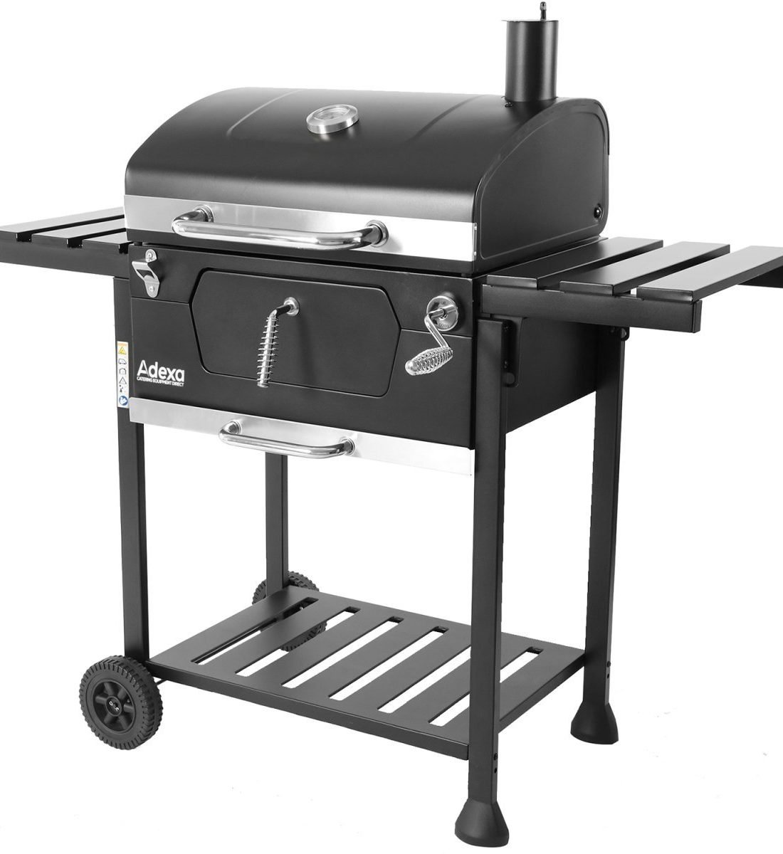 Famous Garden uk Freestanding charcoal BBQ Grill angle