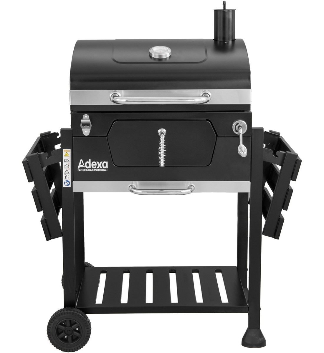 Famous Garden uk Freestanding charcoal BBQ Grill front
