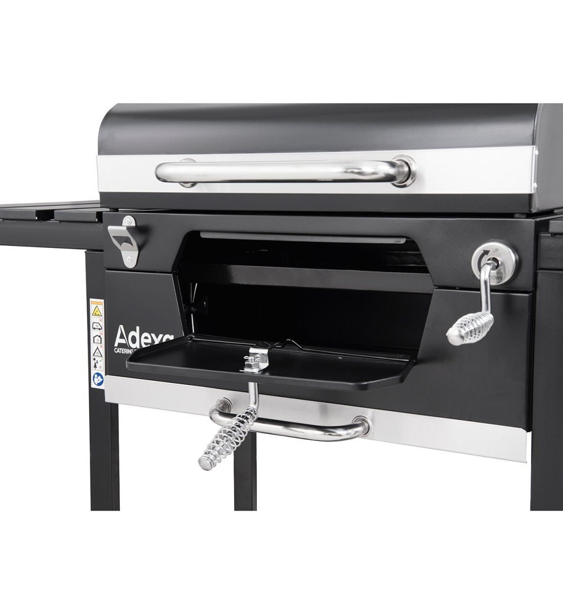 Famous Garden uk Freestanding charcoal BBQ Grill front