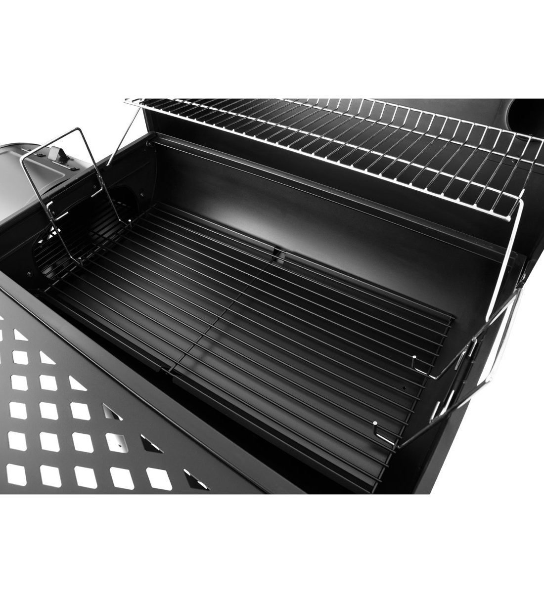 Famous Garden uk Freestanding Gas BBQ with smoker inside photo