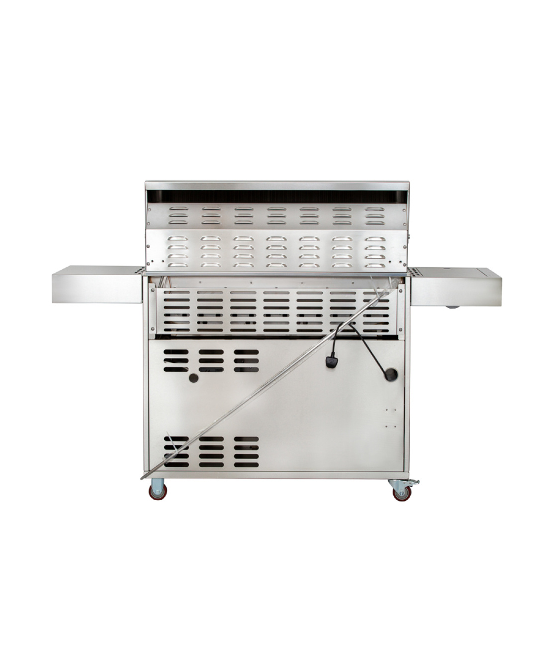 Famous Garden UK Bilbury 5 Freestanding BBQ Whistler Grills rear view