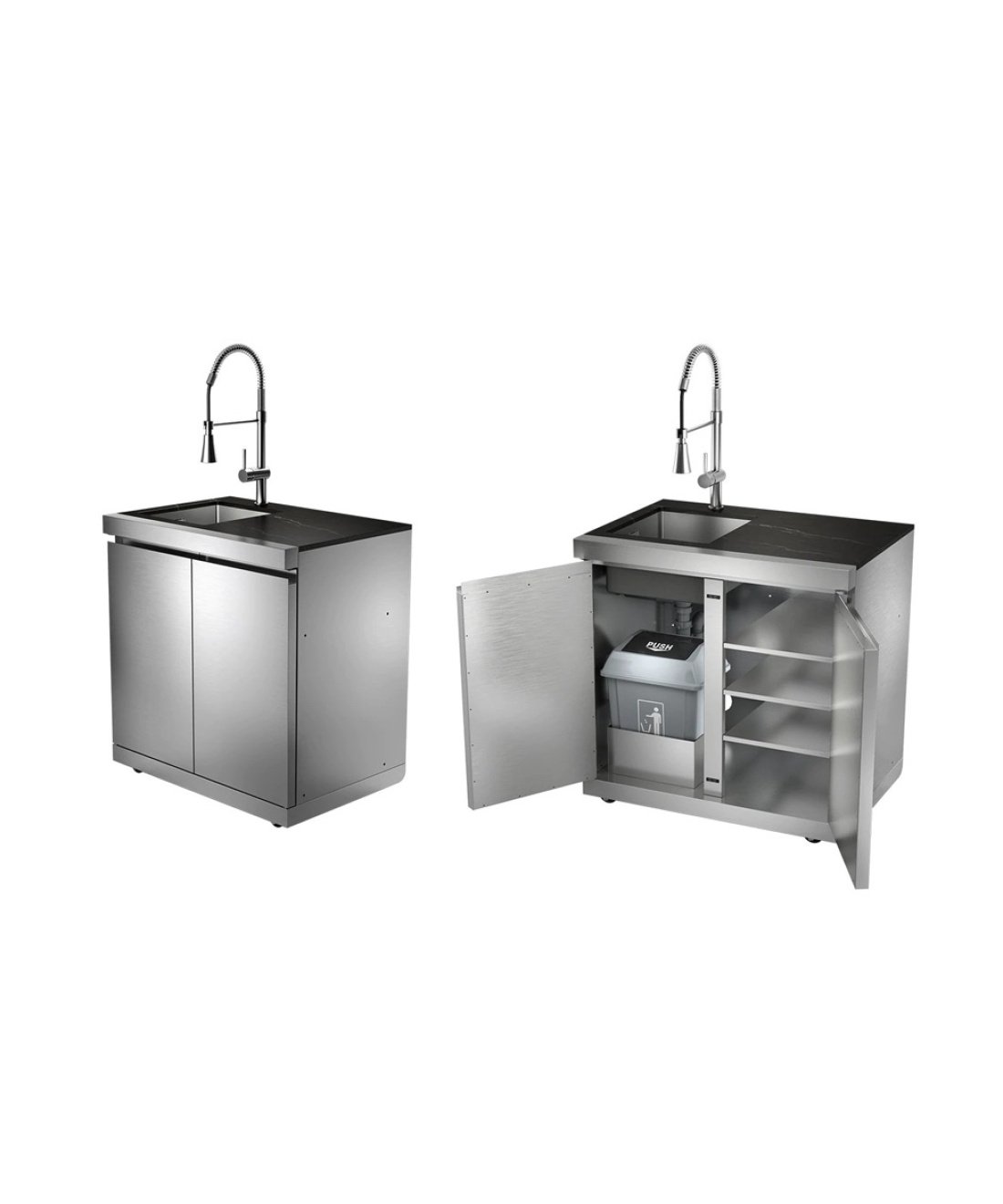famous garden uk whistler grills luxury hand-crafted sink cabinet Lechdale 4 pre-built kitchen