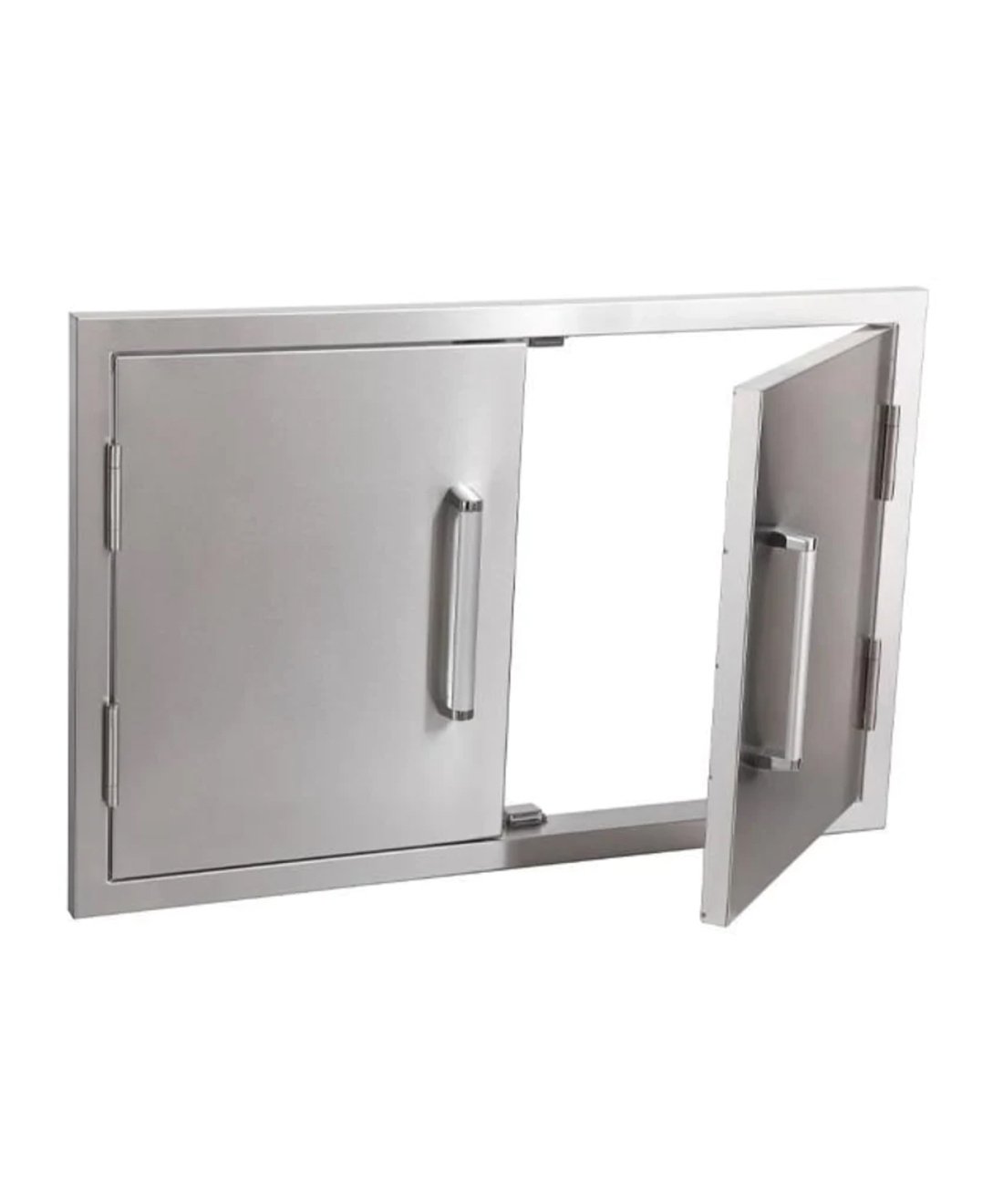 famous garden uk whistler grills built in range double door one door open