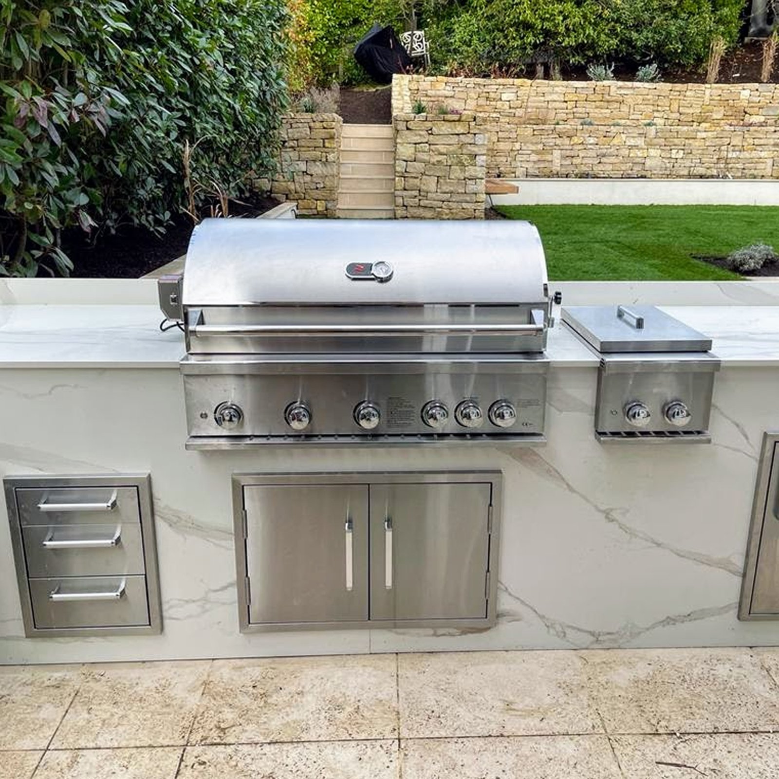 famous garden uk burford 5 built in range whistler grills outdoor