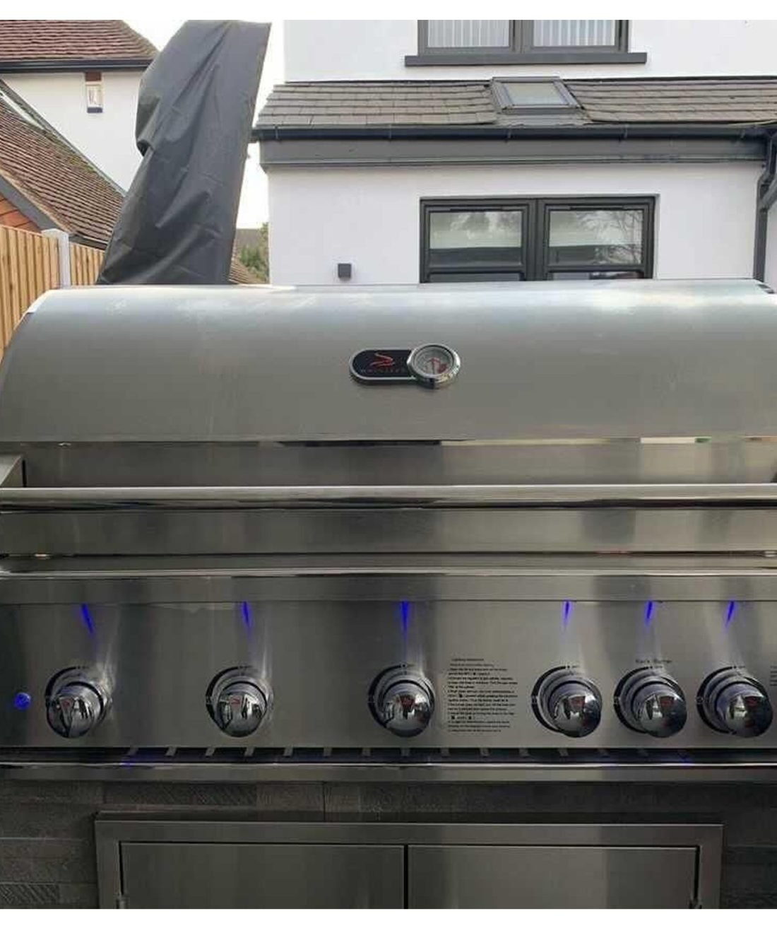famous garden uk burford 5 built in range whistler grills
