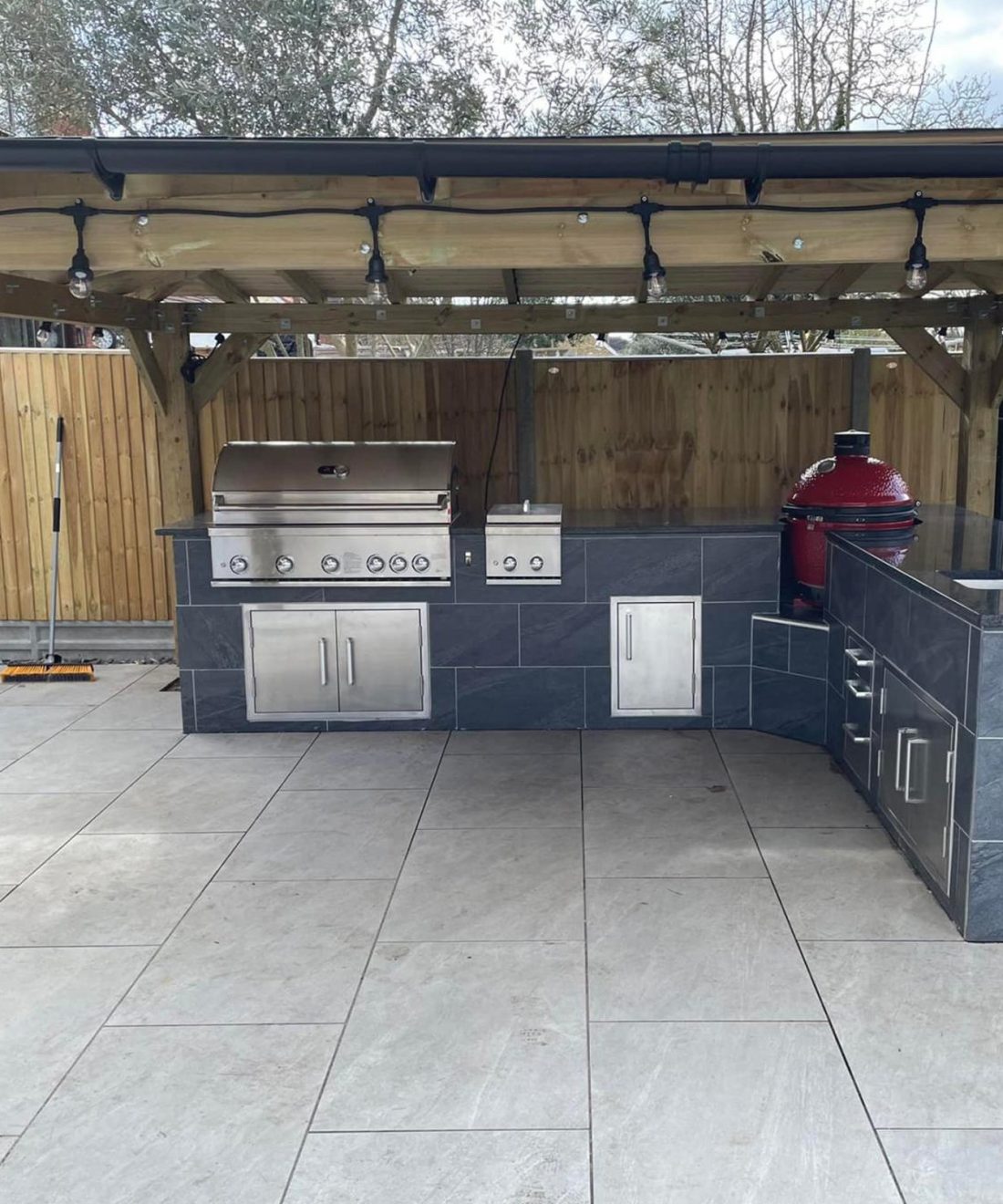 famous garden uk burford 5 built in range whistler grills with kamado grill