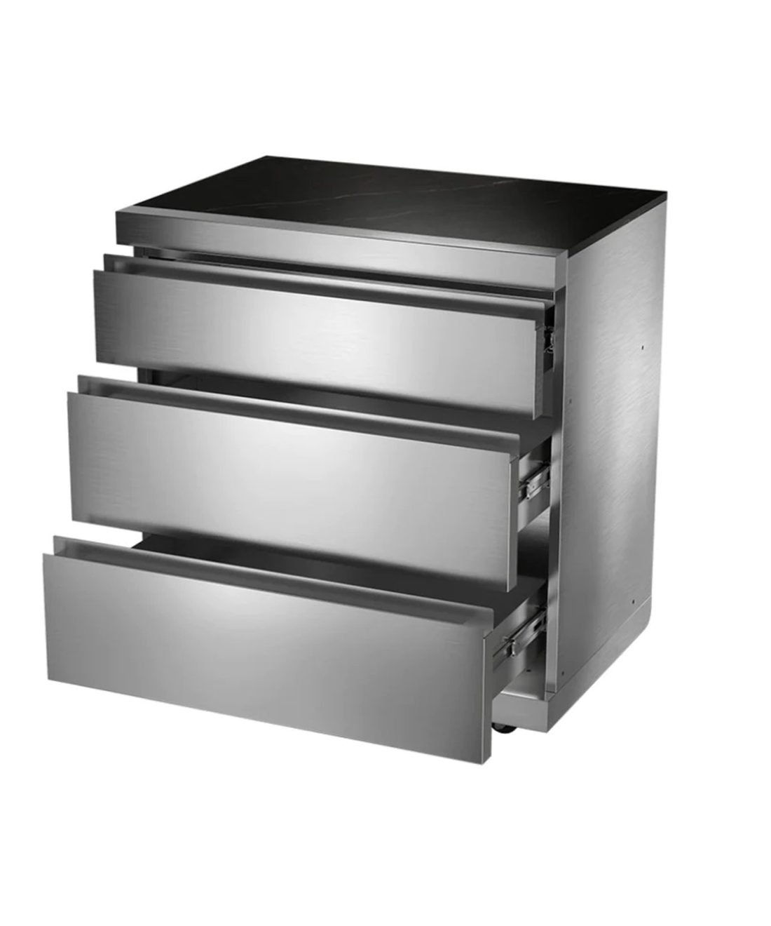 whistler grills triple drawer unit pre-built kitchen famous garden uk Lechlade 6 open