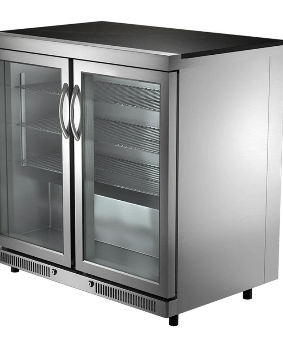 famous garden uk double door fridge whistler grills pre-built kitchen