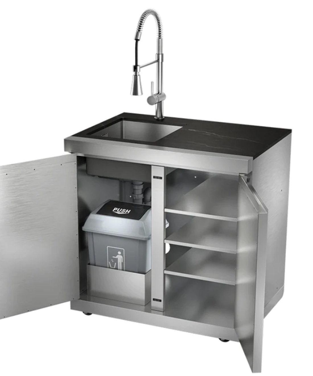 famous garden uk whistler grills luxury hand-crafted sink cabinet pre built kitchen