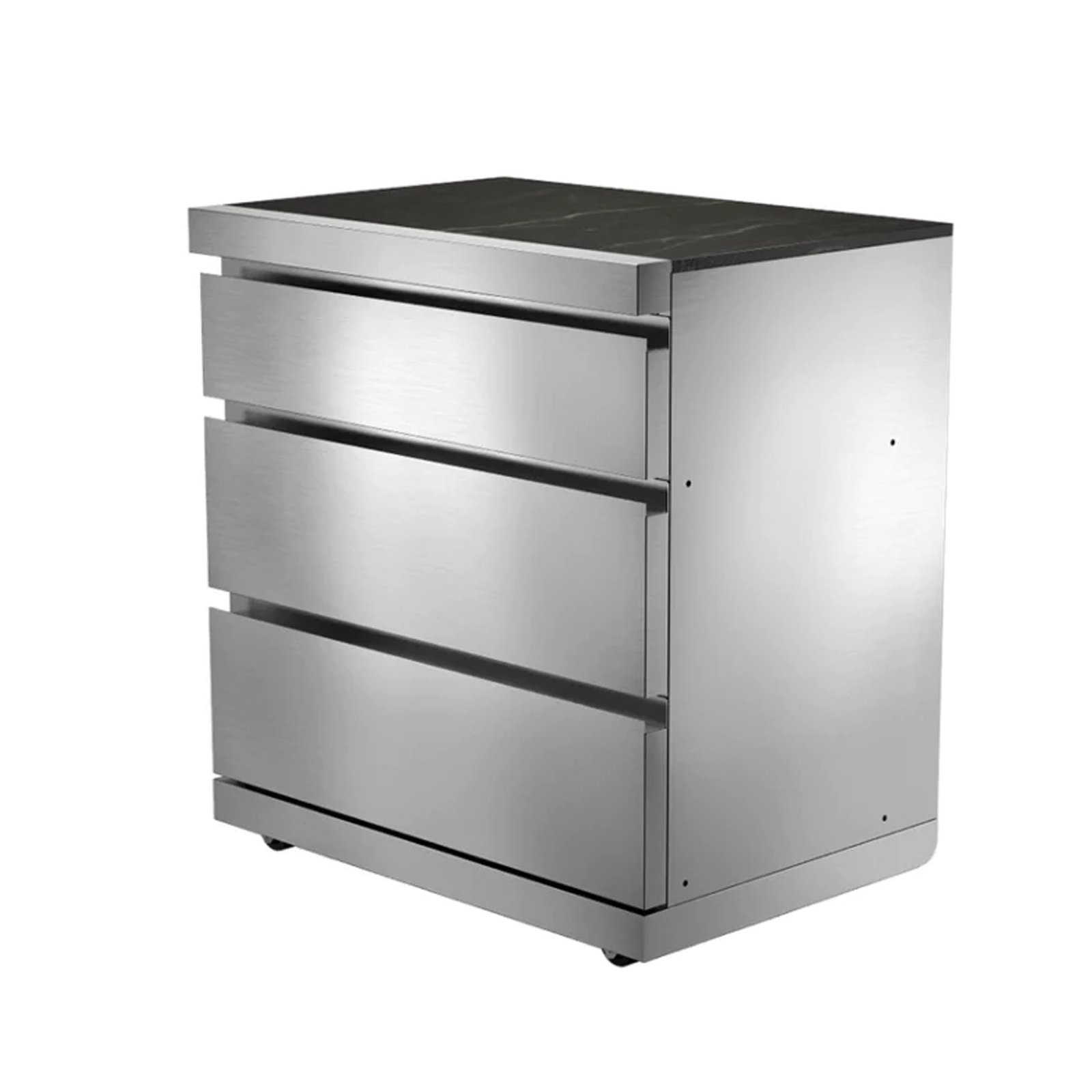 whistler grills triple drawer unit pre-built kitchen famous garden uk pre built kitchen Stroud-6