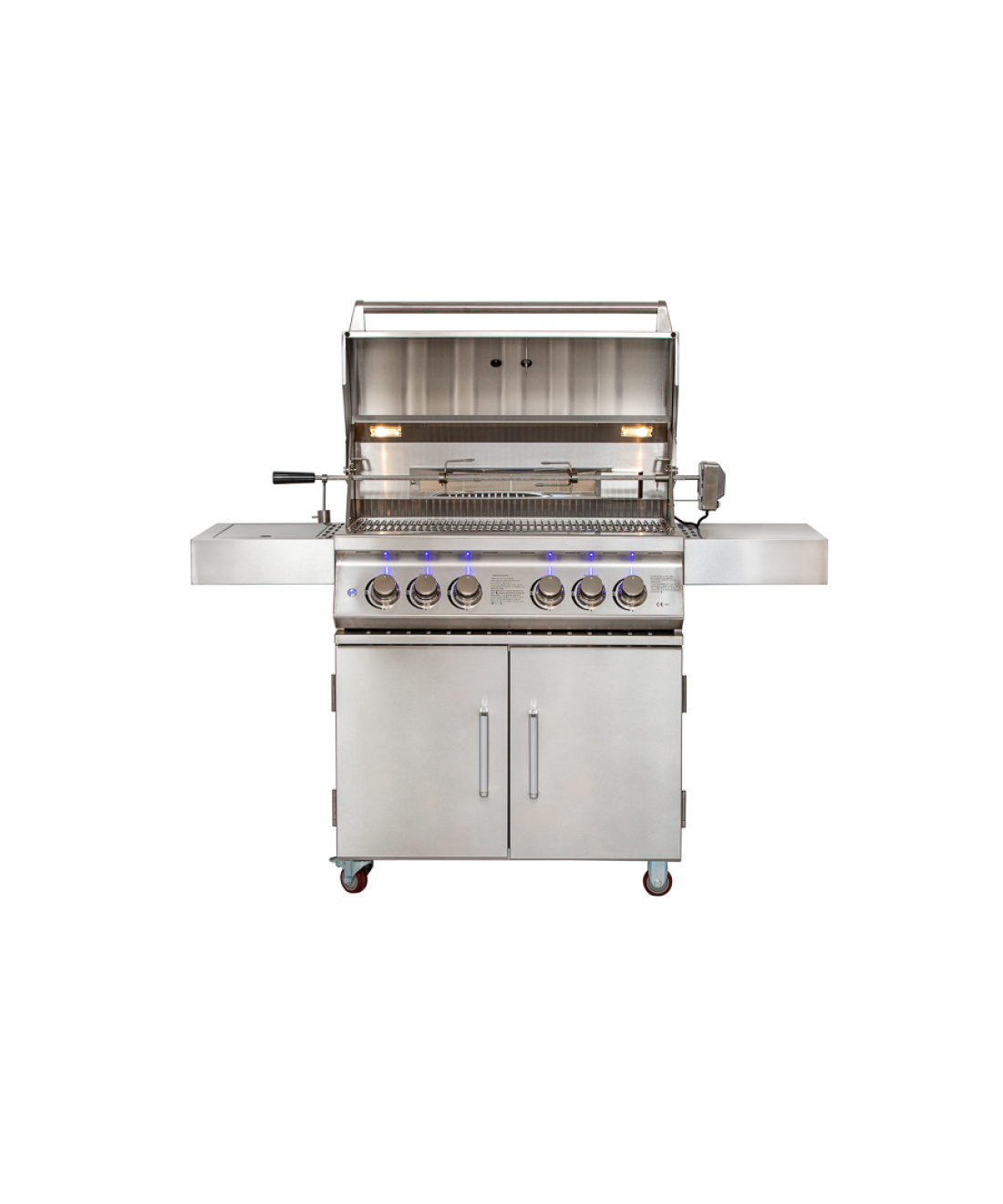 Bilbury 4 Freestanding BBQ whistler Grills famous Garden UK full front view