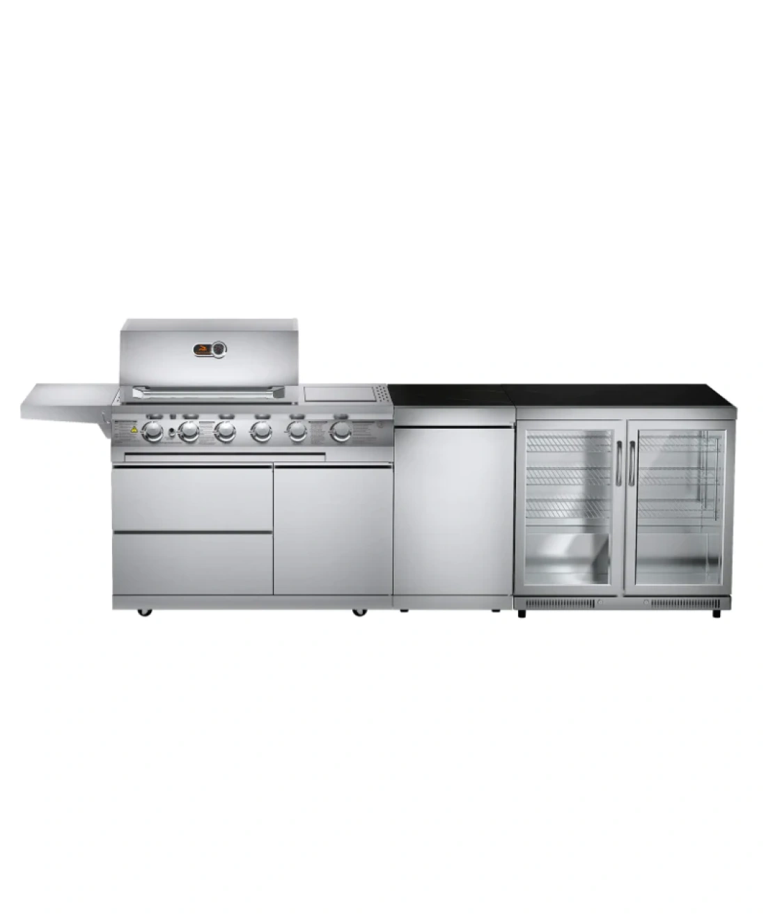 famous garden uk Blockley 4 pre-built kitchen whistler grills Blockley 4