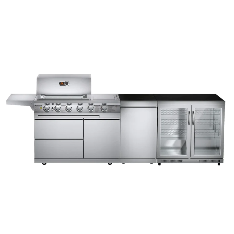famous garden uk Blockley 4 pre-built kitchen whistler grills Blockley 4