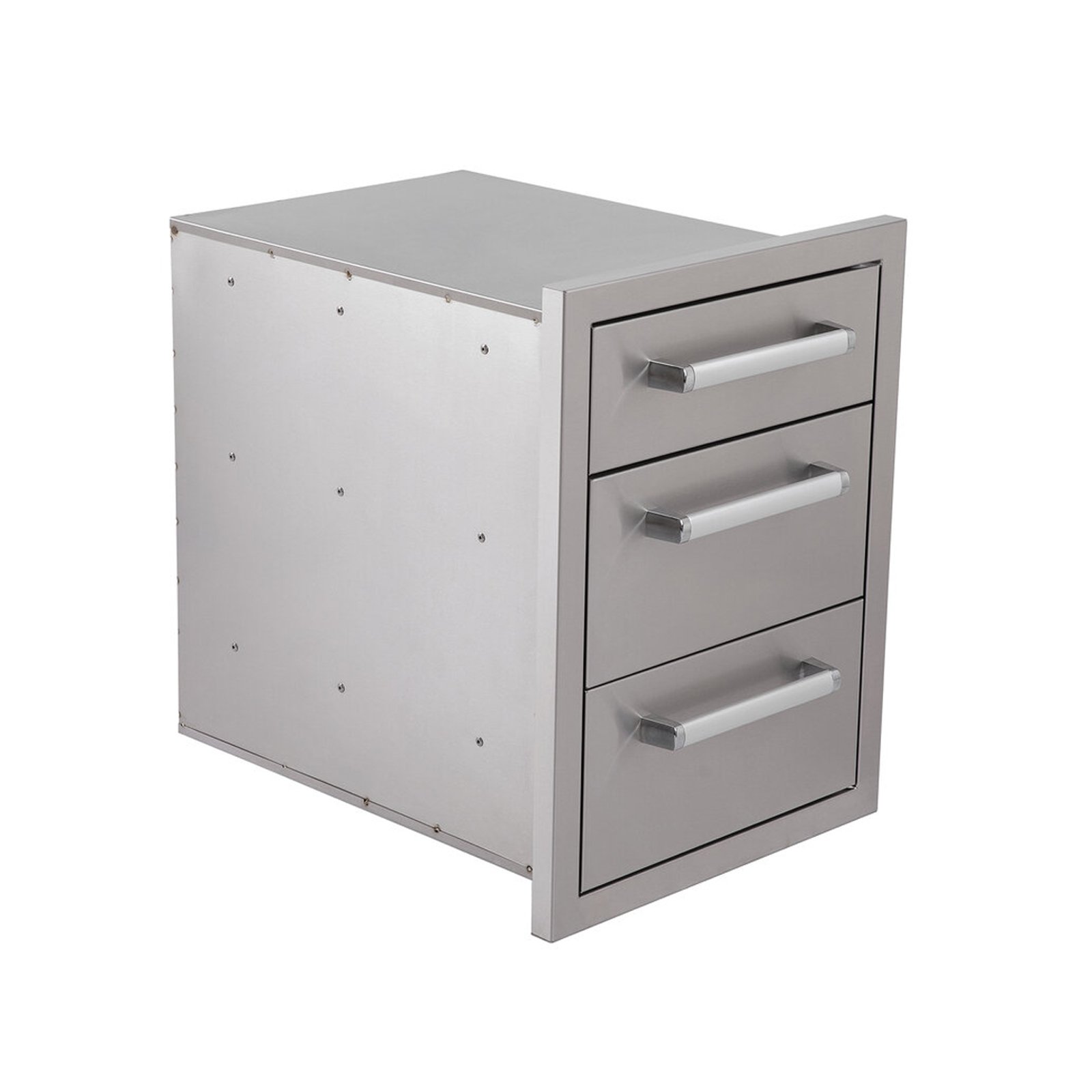 famous Garden Whistler triple door draw built in range